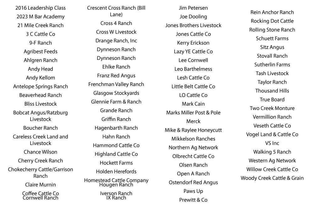 - Montana Stockgrowers Association
